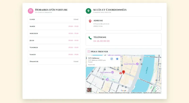 Aperçu du site Krenoa